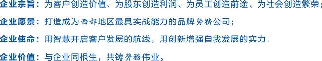 鑫才源劳务服务企业文化
