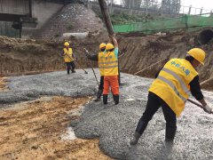 遂宁快速通道桥梁建设